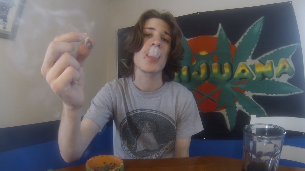SMOKING A CHERRY JOINT!