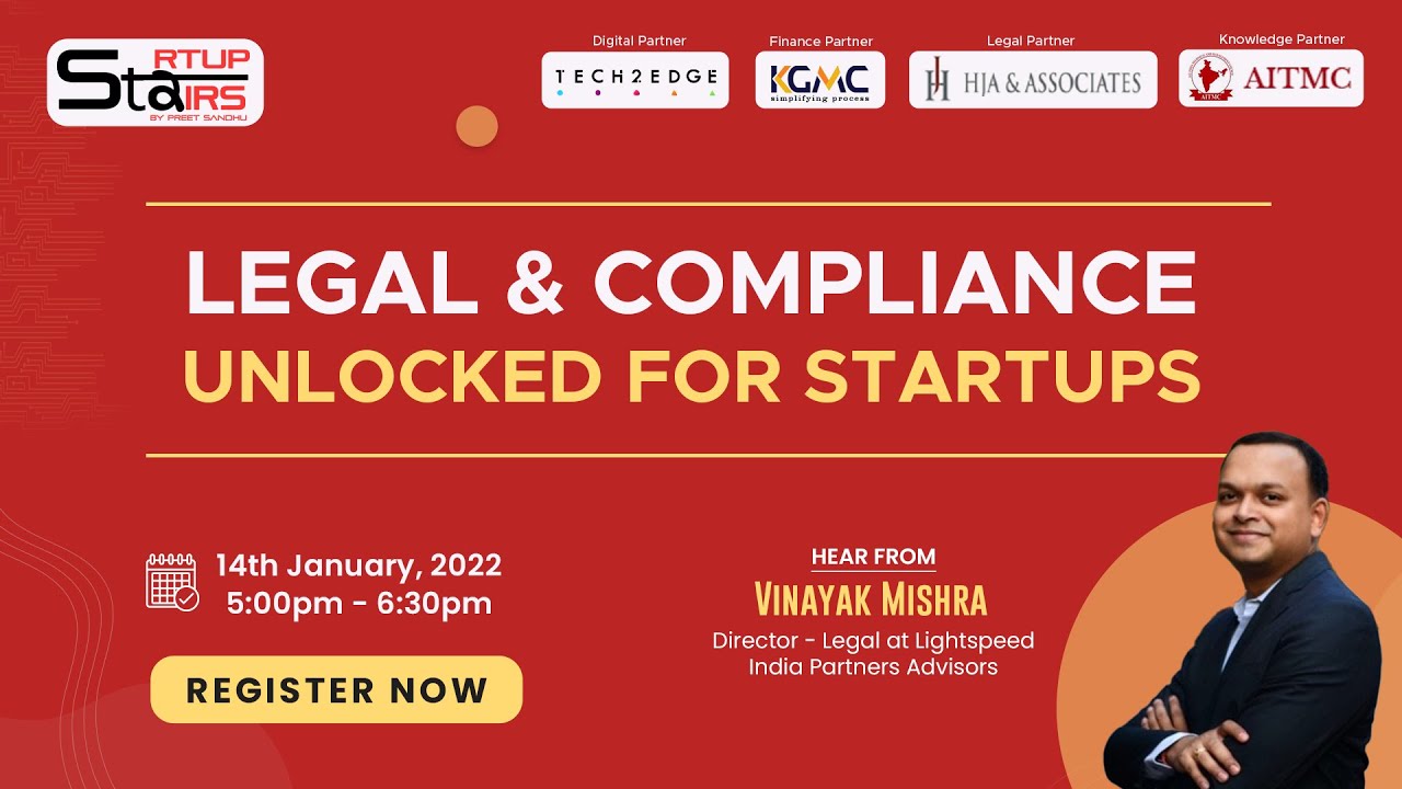Legal and Compliance- Unlocked for Startups