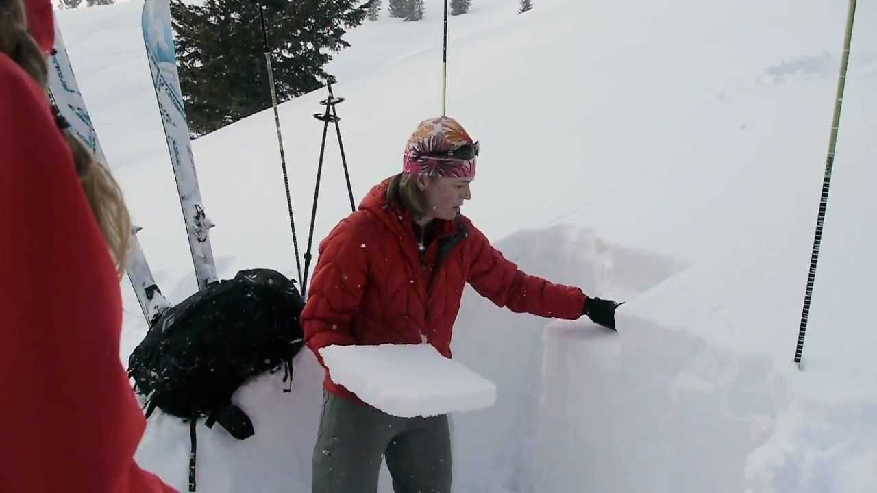 BackSide Elevated Education Episode 14 - Digging a Snow Pit: Compression Test