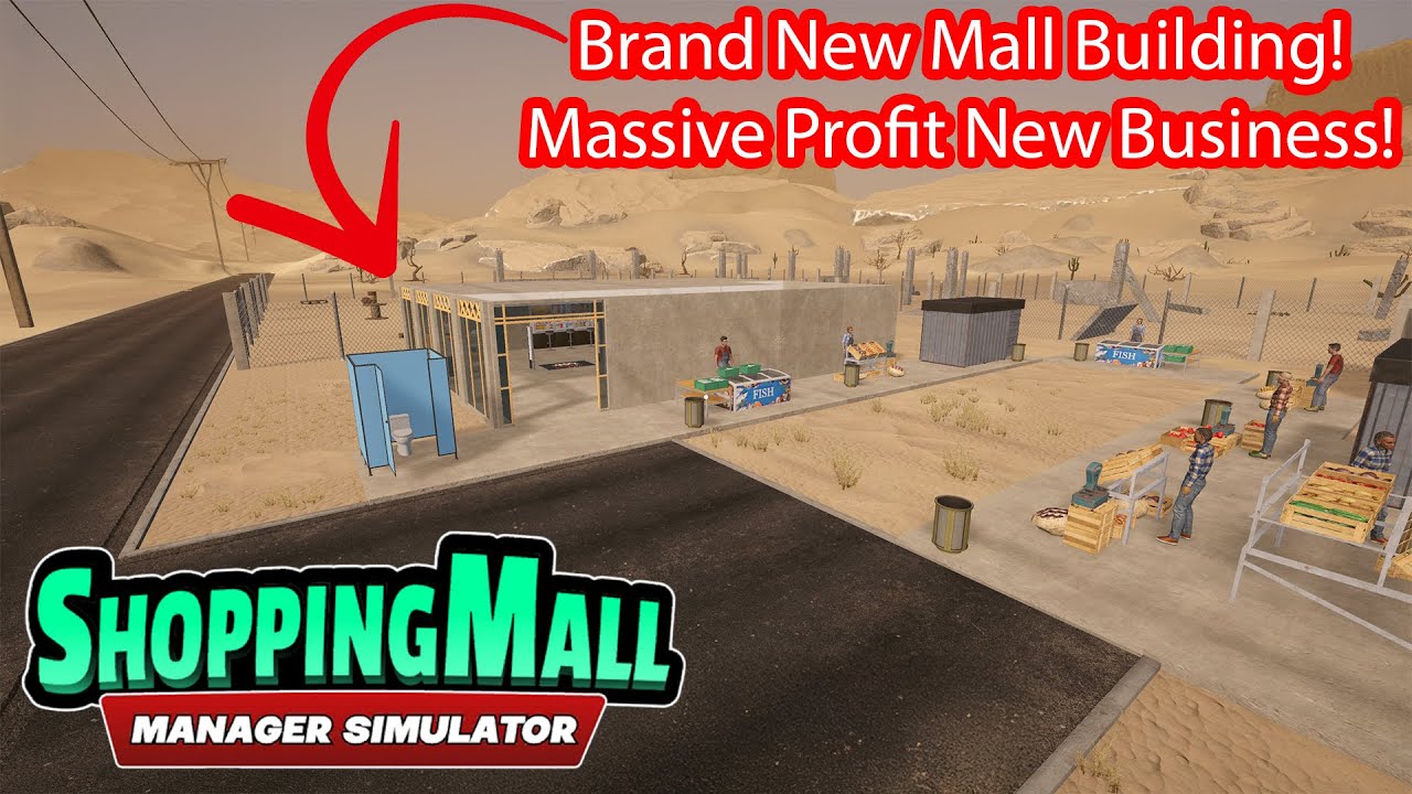 Building Our FIRST Mall Structure, Landing a MASSIVE Business Deal! Shopping Mall Manager Simulator
