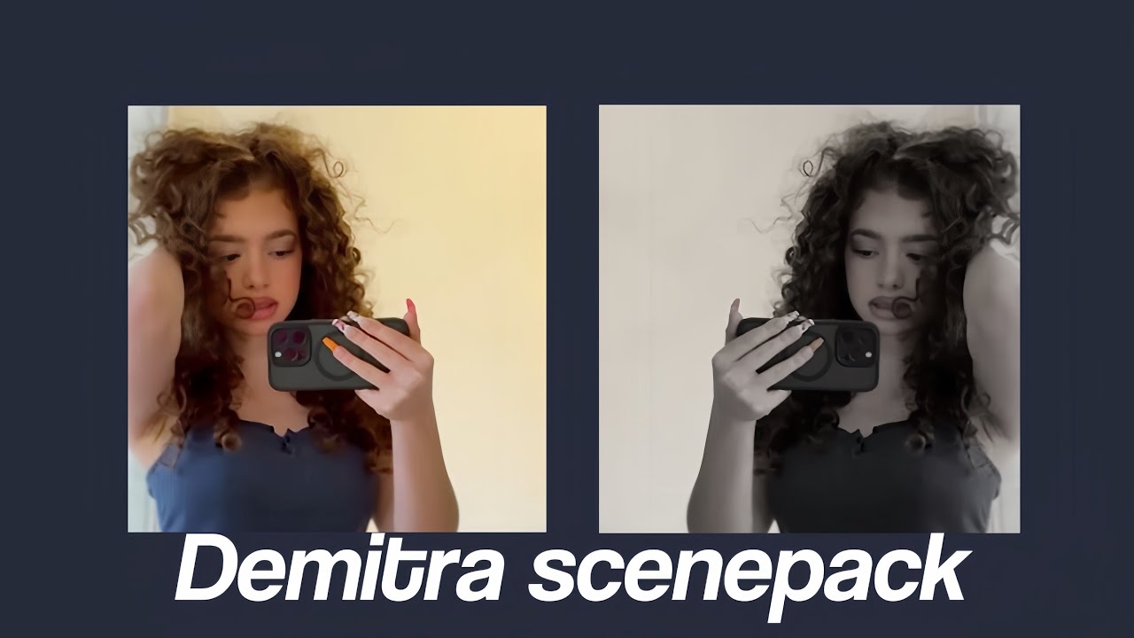 Scenepack if Demitra Kalogeras from &ldquo;Kalogeras Sisters GRWM PANIC PACK FOR LOS ANGELES!&rdquo;
