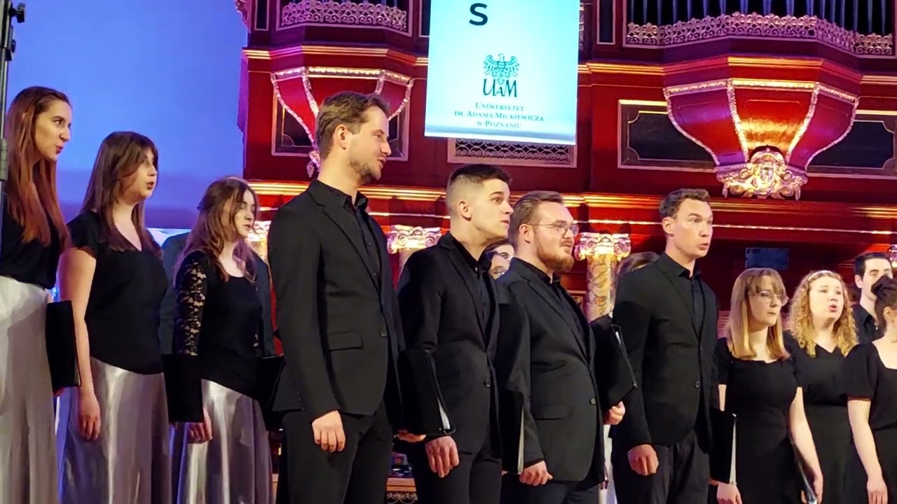 AMU Choir na Universitas Cantat 2022 Poznań