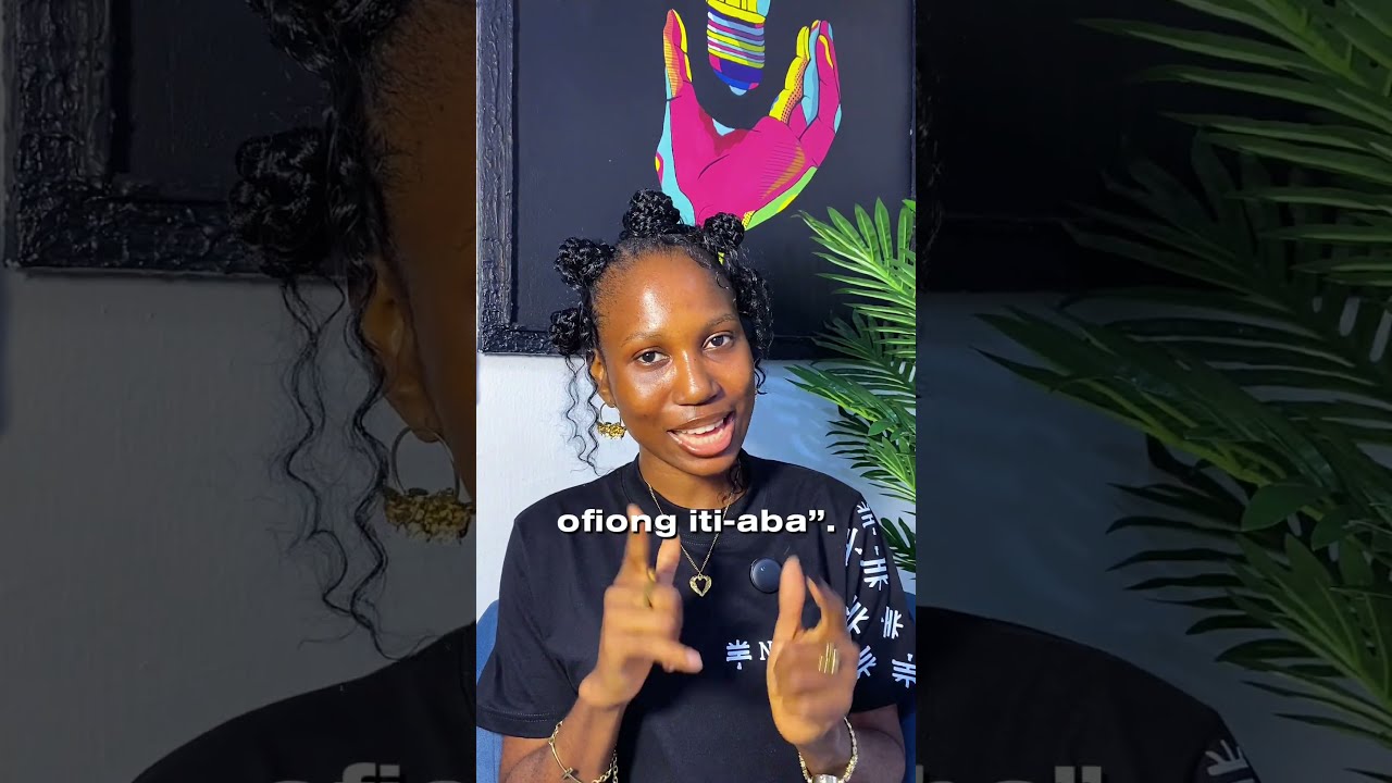 HOW TO SAY MONTHS OF THE YEAR IN IBIBIO! #africanlanguages  #viralshort #youtubeshorts