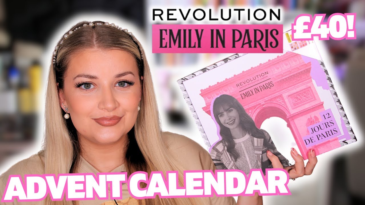 REVOLUTION X EMILY IN PARIS ADVENT CALENDAR UNBOXING | Luce Stephenson