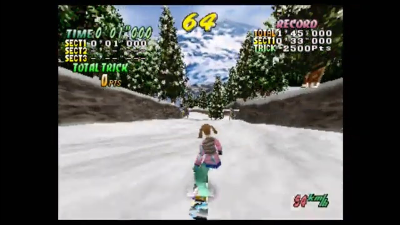 Cool Boarders 2 -- Gameplay (PS1)