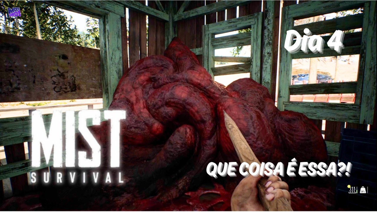 Mist Survival - Dia 4 - BUG OU MISTÉRIO? Itens Sumindo e Estrutura Viva na Saw Mill!