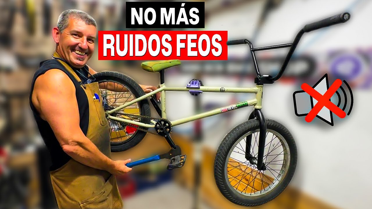 COMO QUITAR TODOS LOS RUIDOS A LA BMX 🔇