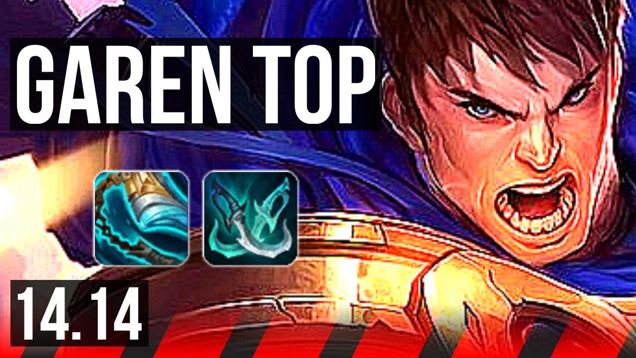 GAREN vs DARIUS (TOP) | 7/1/6, Rank 10 Garen, Dominating | EUW Challenger | 14.14