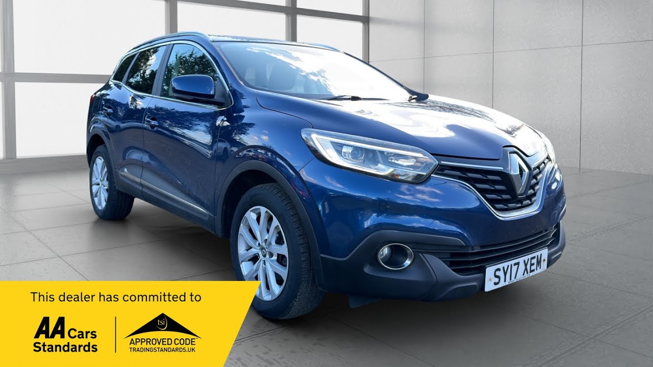 2017 Renault Kadjar 1.5 dCi Dynamique Nav Euro 6 (s/s) 5dr | SY17XEM | Right Hand Motor LTD
