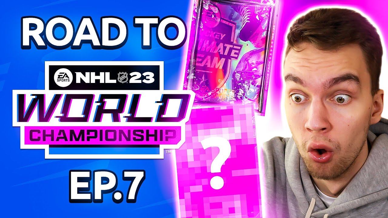 NHL 23 Road to World Championship #7 *PACK LUCK CONTINUES*