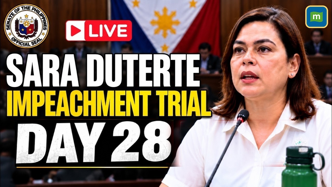 🔴Sara Duterte Impeachment Trial Day 28 LIVE: Retired Judges Debate Impeachment Voting Threshold