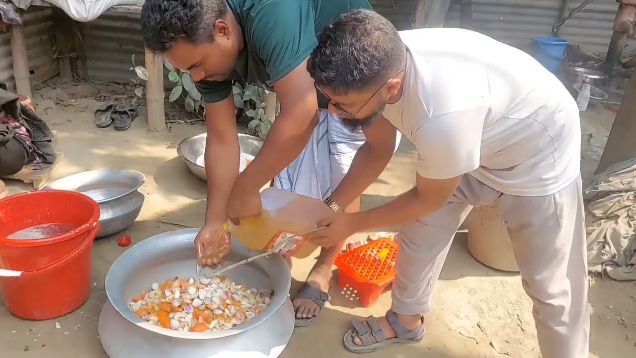 গরুর মাংস কিভাবে রান্না করবেন বড় অনুষ্ঠানে | Village Life |  How to Cook Beef