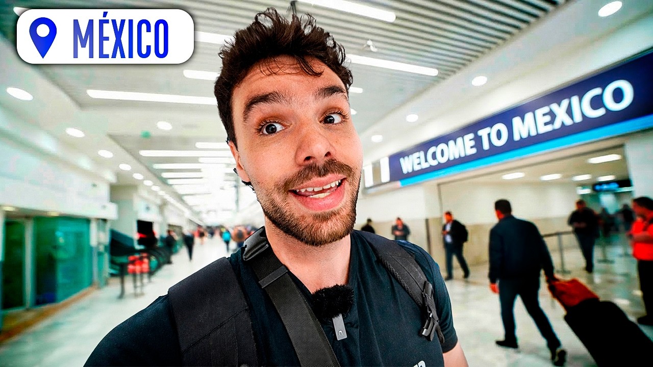 VIAJE A MEXICO POR PRIMERA VEZ 🌮 VLOG DIA 1