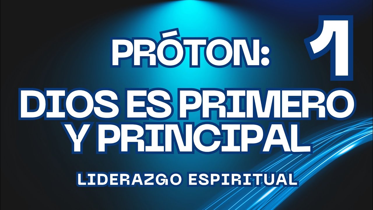 Dios es primero y principal - Ps Israel C.