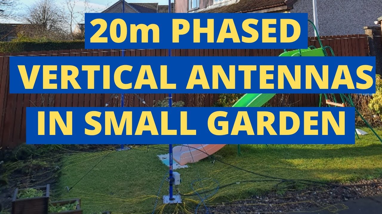 20m Phased Vertical Array - First on Air Testing