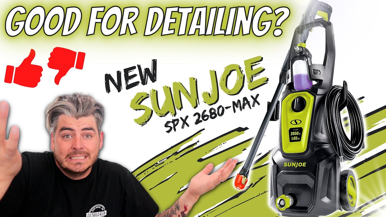 Обзор мойки высокого давления SunJoe SPX2680 MAX. МОЙКА ВЫСОКОГО ДАВЛЕНИЯ ДЛЯ МОЙКИ АВТОМОБИЛЕЙ