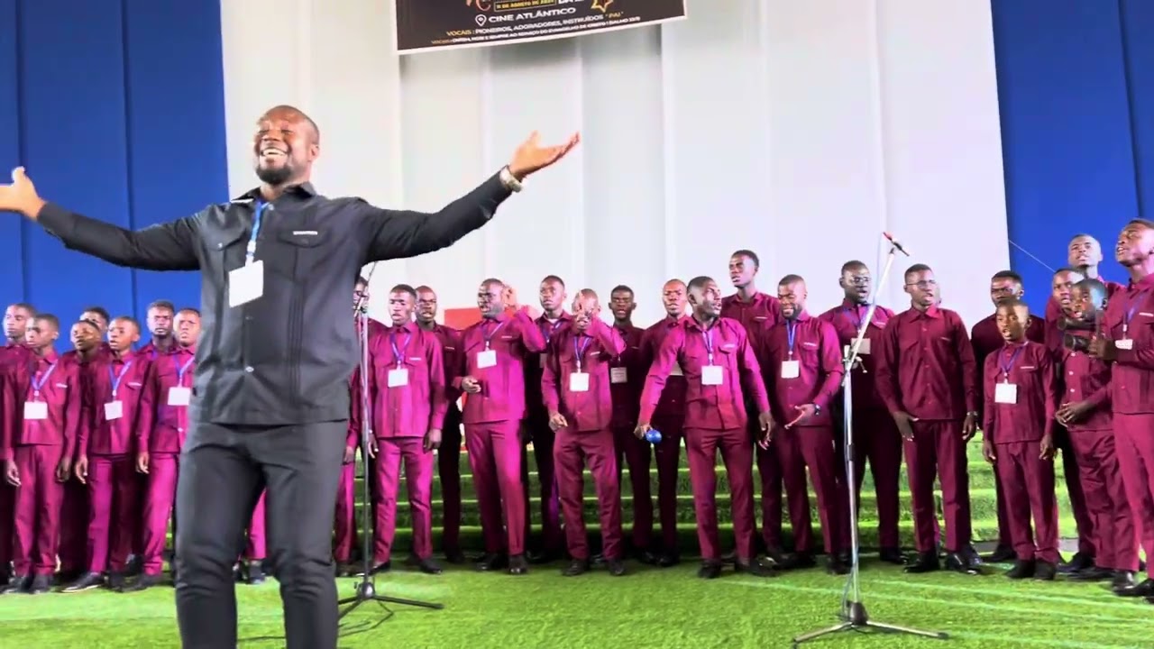 Coro Vocal A voz do Evangelho,COVAE, paróquia de Tari Tari Soyo-Encerramento do 1º festival da Vocal