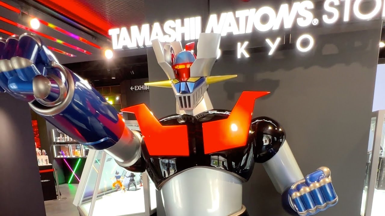 Il nuovo bellissimo negozio di Bandai: Tamashii Nation Store Tokyo