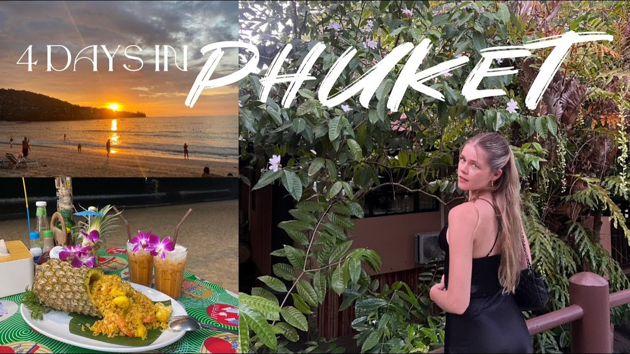 4 days in Phuket 🏝️🇹🇭✨ | the best food in Thailand, night markets & beach bars