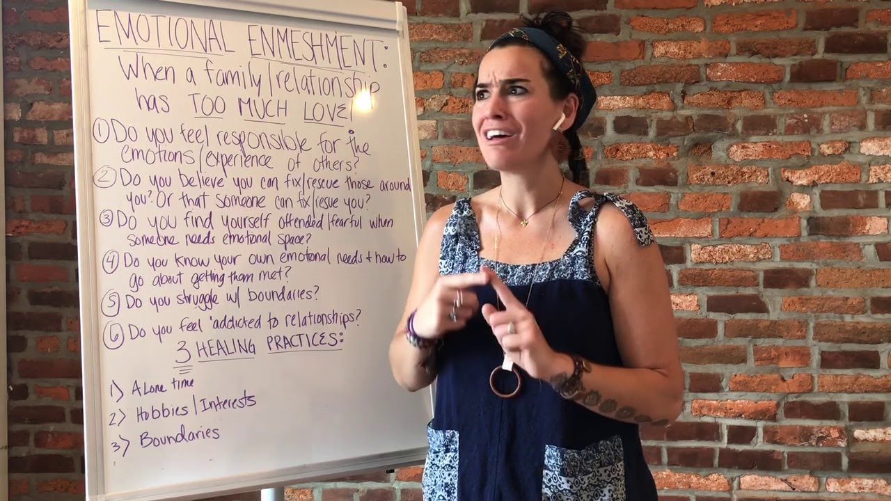 How to identify & heal from emotional enmeshment