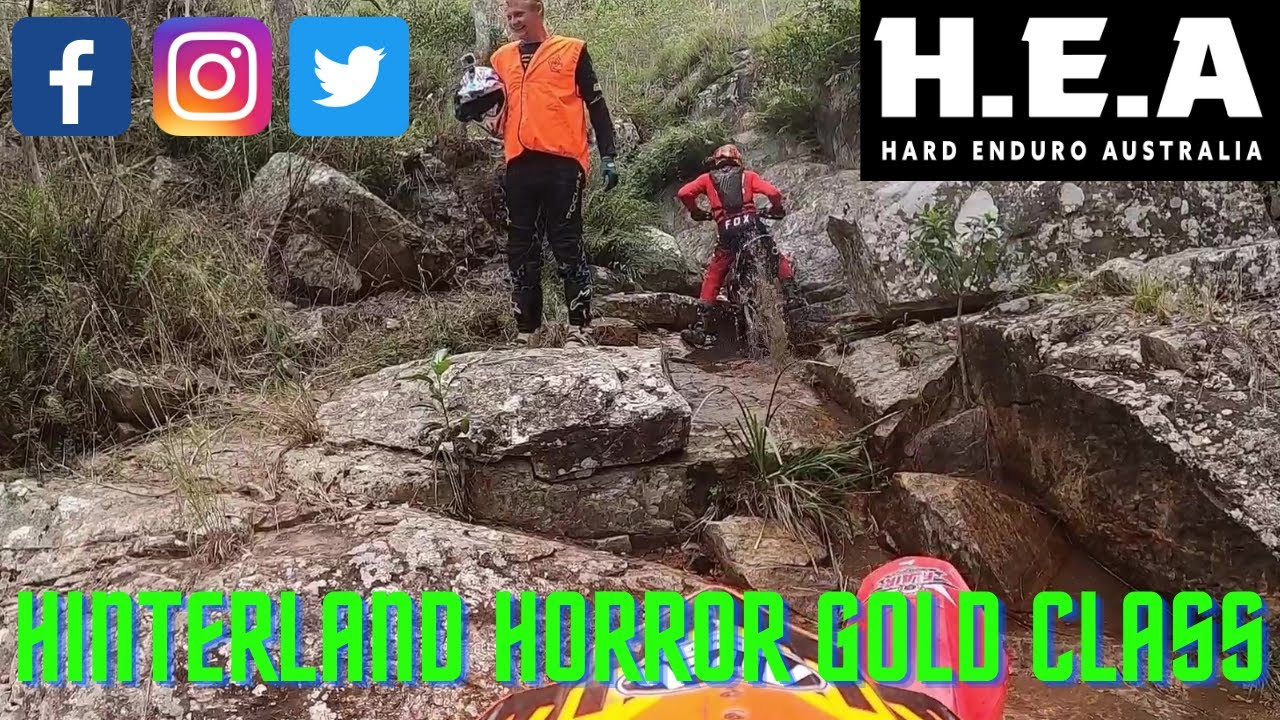 HINTERLAND HORROR FIRST ATTEMPT GOLD CLASS HARD ENDURO RACE