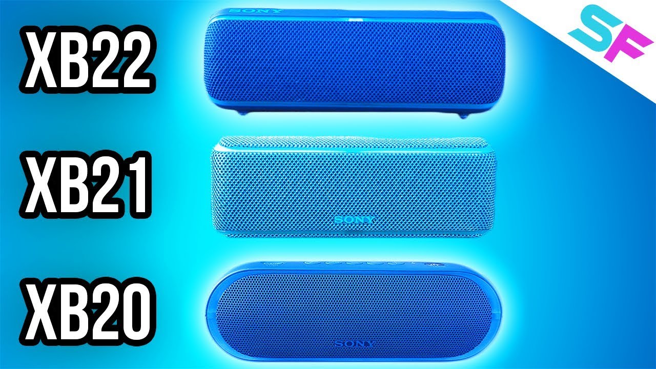 The Big Sony Sound Test! Sony SRS-XB20 vs XB21 vs XB22