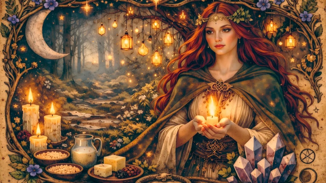 IMBOLC 🕯️MUSICA CELTICA PER RILASSAMENTO E GUARIGIONE🕯️Celtic Music for Relaxation and Healing