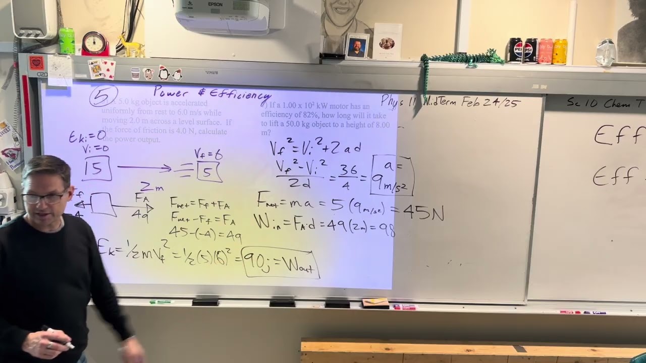 Power and Efficiency wrong answer key #5