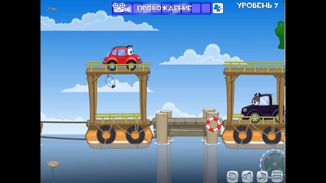 Игра Wheely 2 часть прохождение машинки Вилли 2