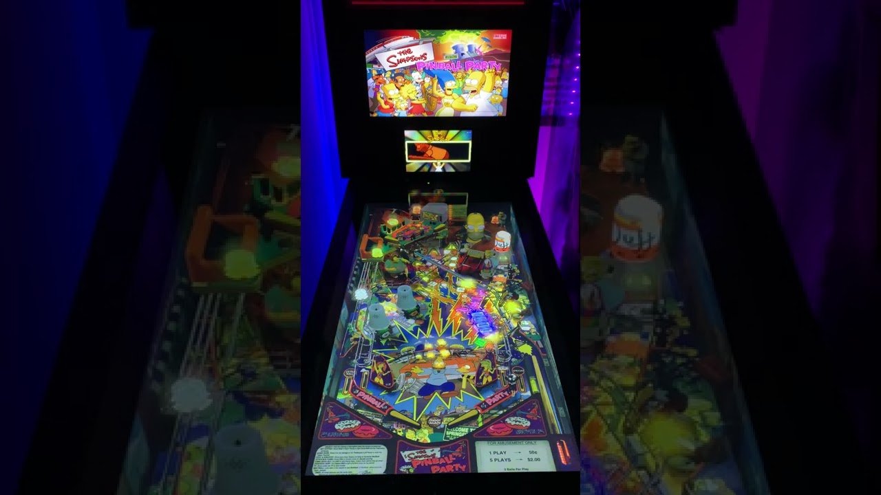 The Simpsons PinBall Party Visual Pinball VPW Mod