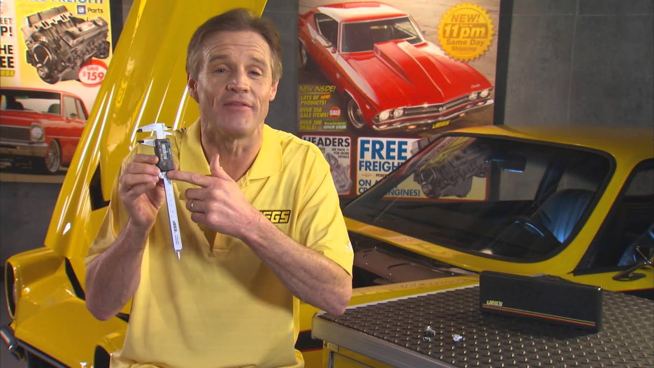 JEGS Digital Caliper With Case - Kenny Wallace Measures