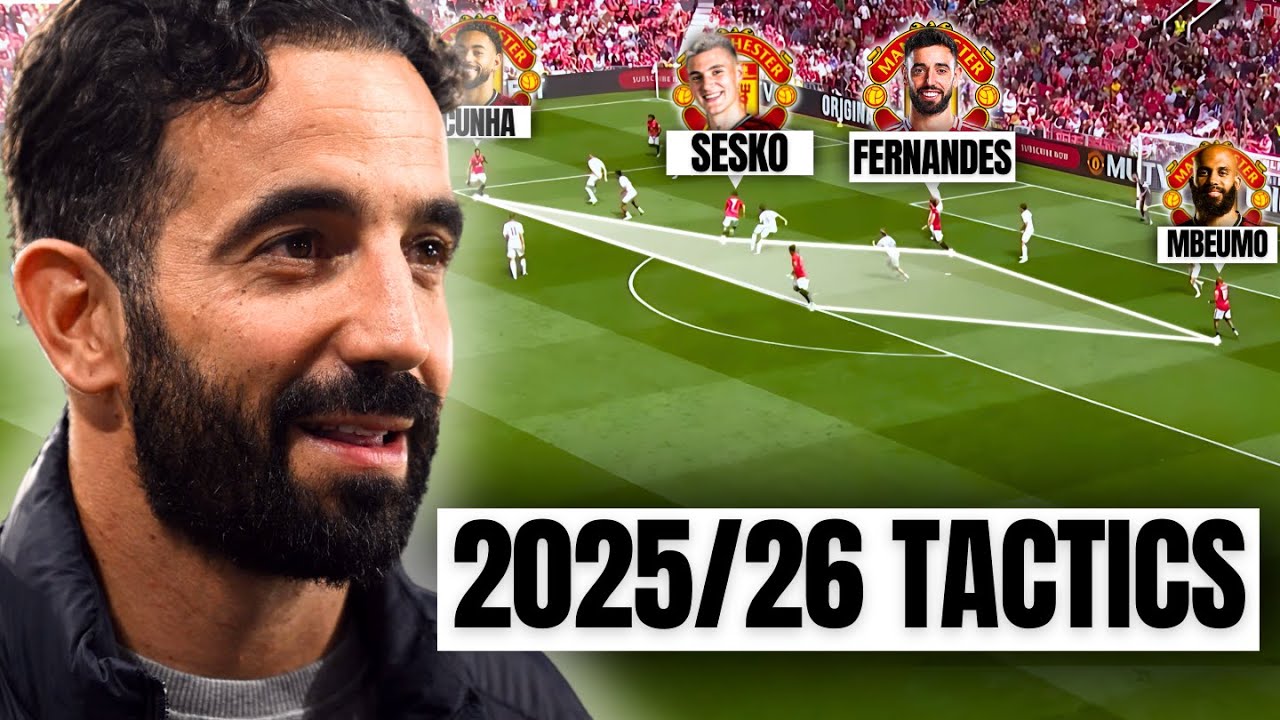 Ruben Amorims NEW 2025/26 Tactics!