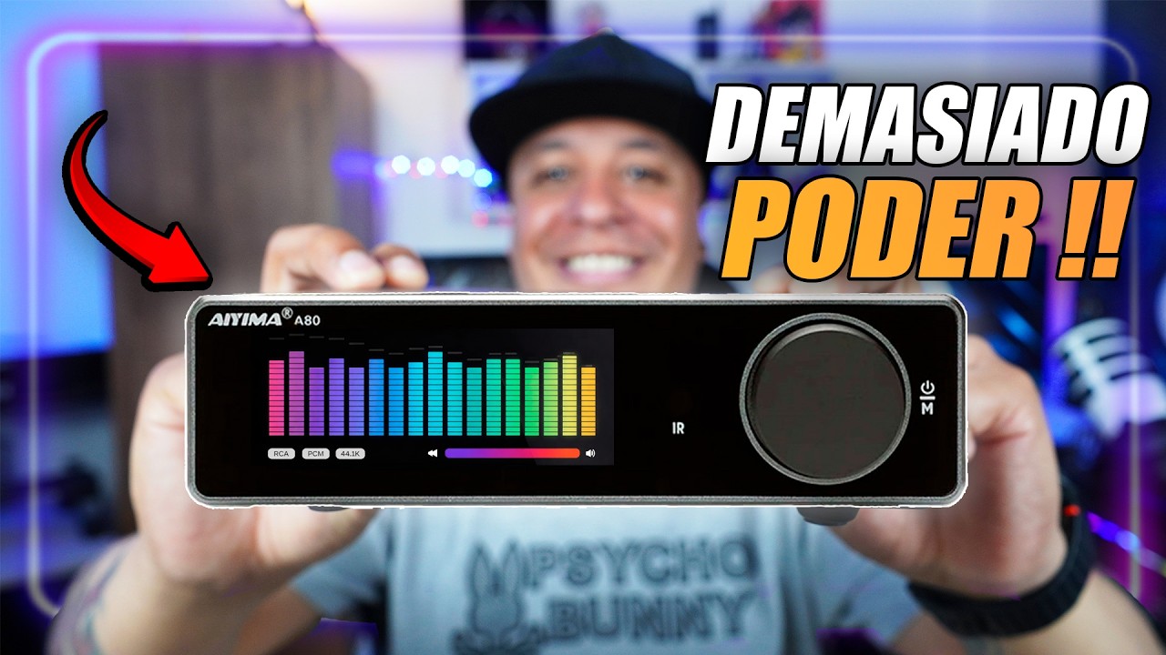 🔥 Lo probé con mis parlantes… y NO estaba preparado para esto!!! 😱 (AIYIMA A80)