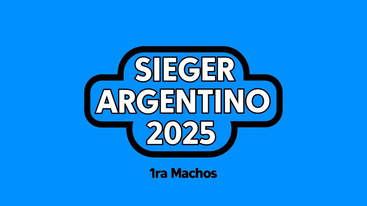 OVEJERO ALEMAN - SIEGER ARGENTINO 2025 - 1RA MACHOS SELECCIONADOS. PASTOR ALEMAN ARGENTINA