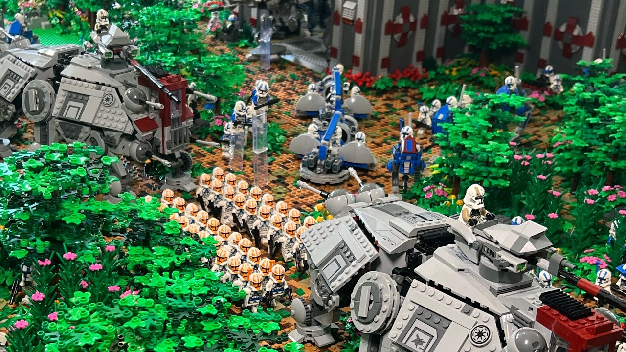 I Built A Massive LEGO Star Wars Clone Base