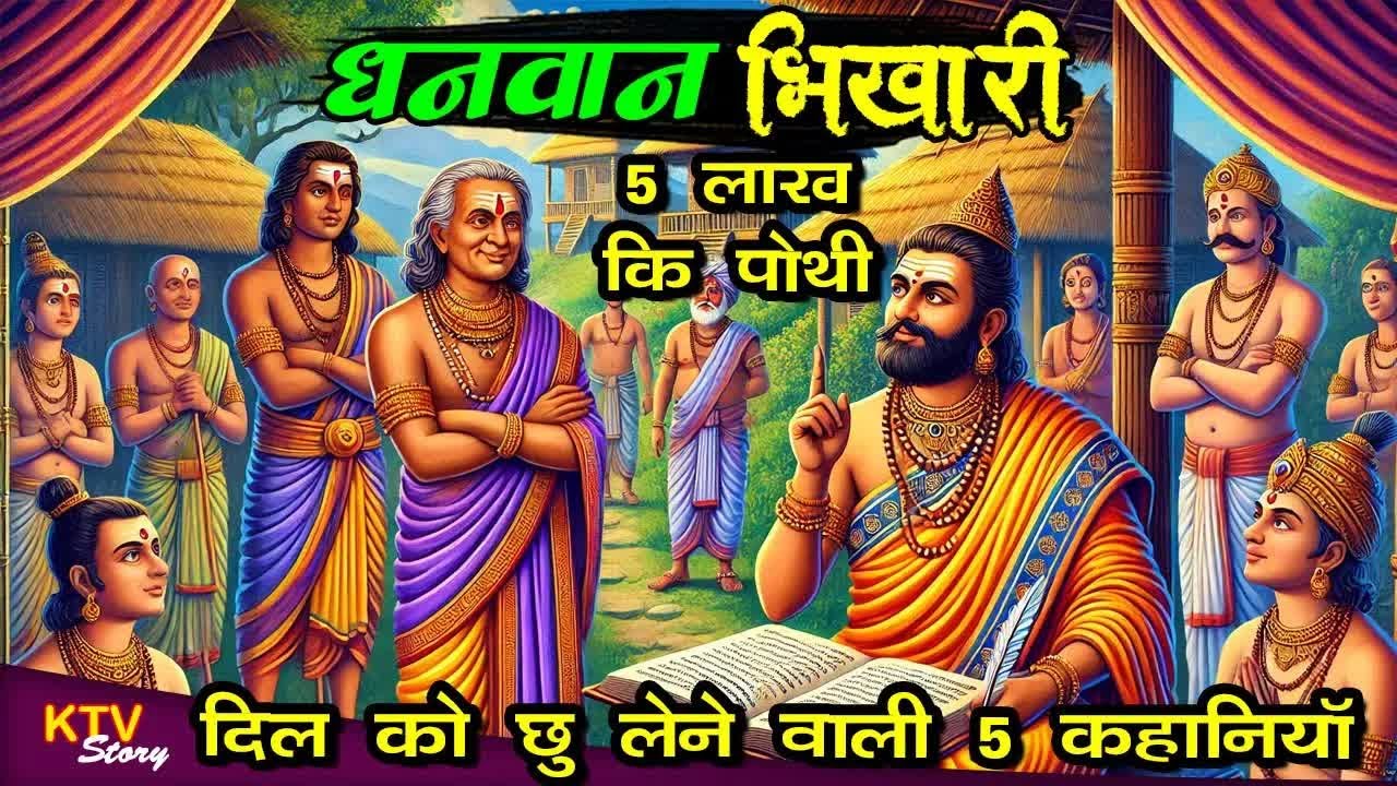KTV562 धनवान भिखारी, DHANWAN BHIKHARI, मन छु लेने वाली कहानी, NEW MORAL STORY, @KTVSTORY
