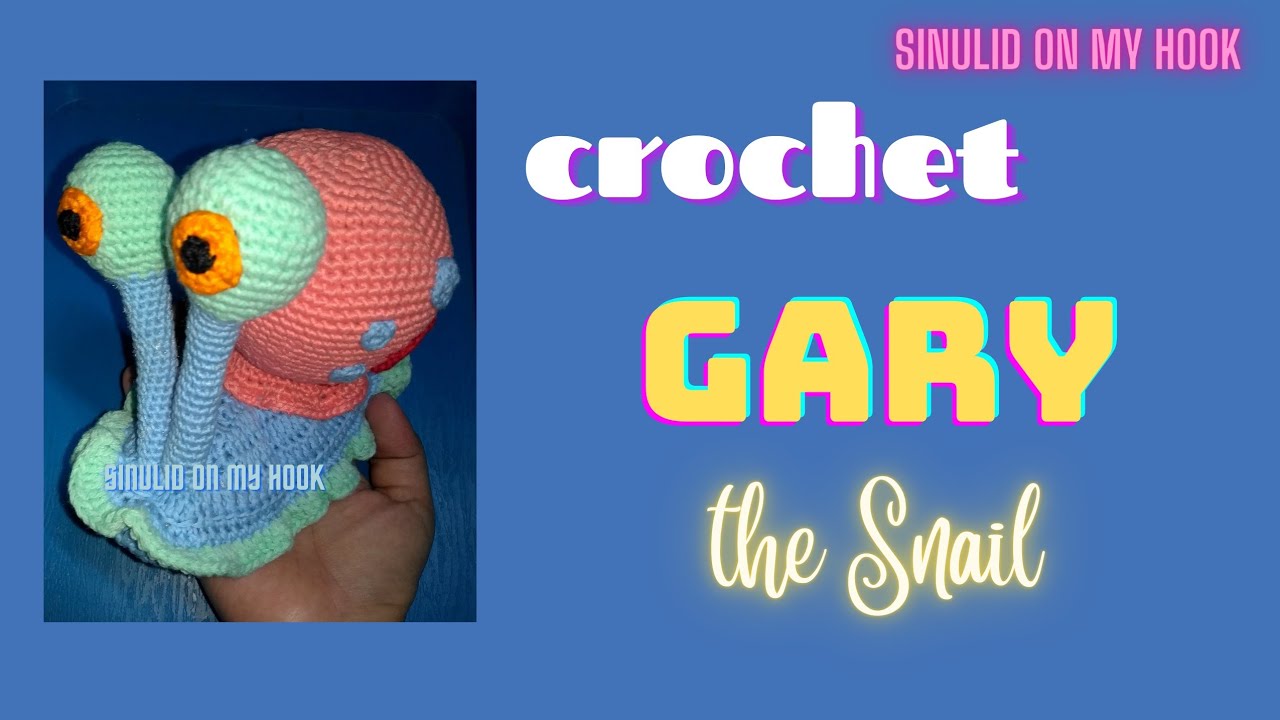 Crochet Gary the Snail