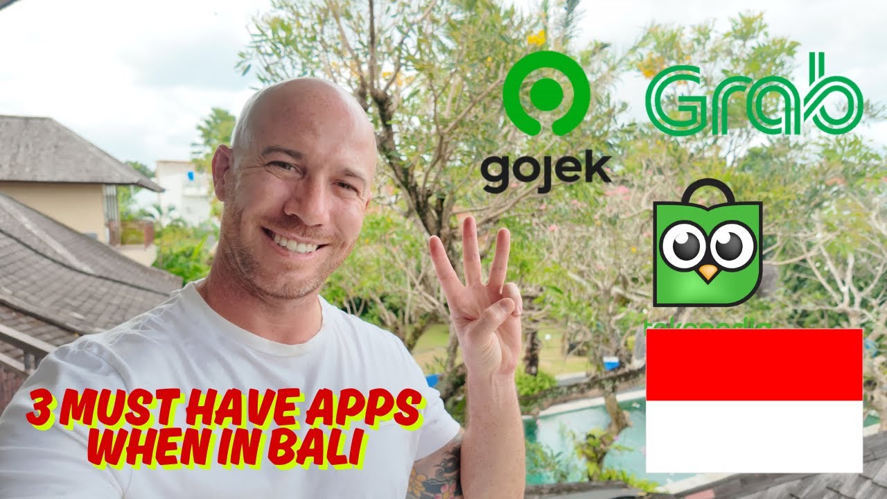 📲 Essential Bali Apps: Grab, Gojek & Tokopedia Explained! 🇮🇩