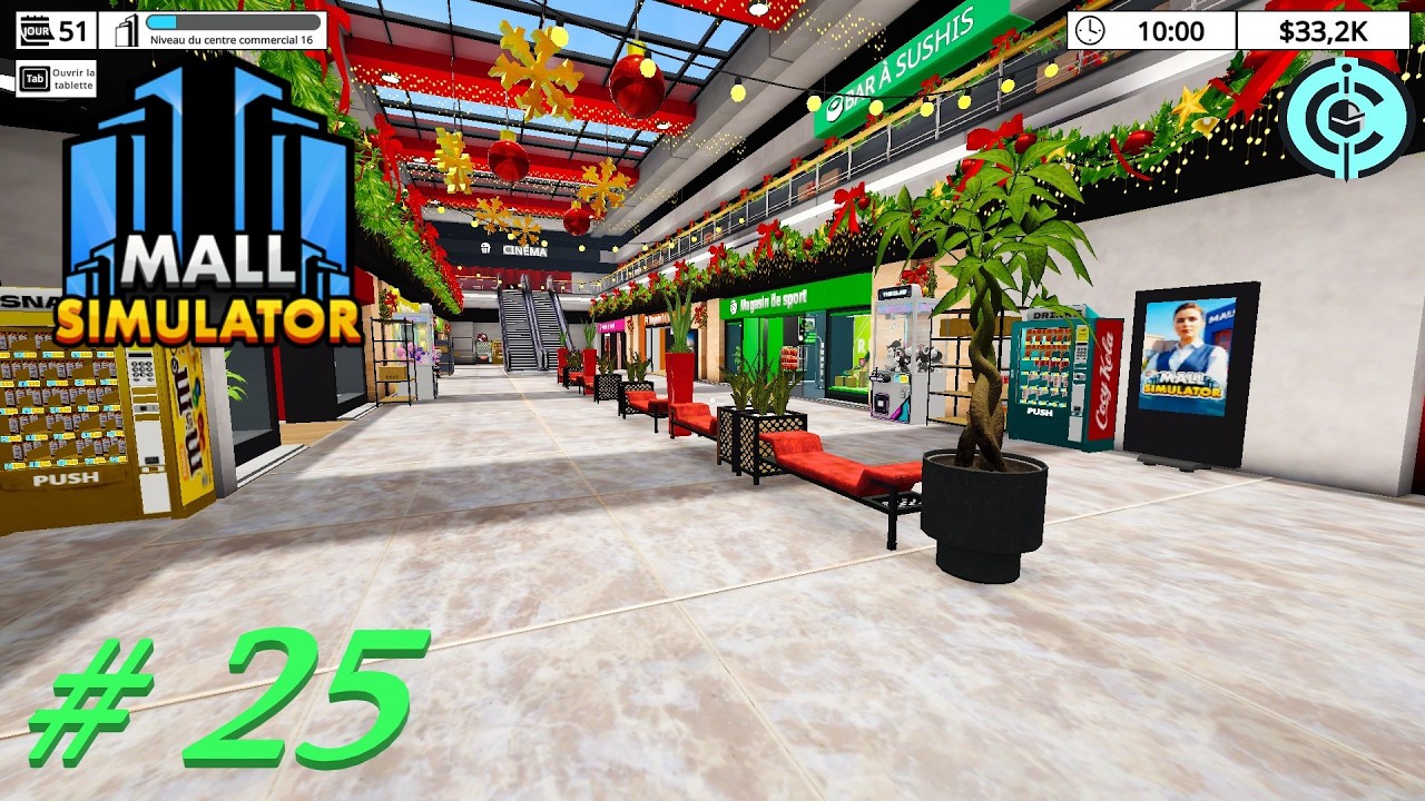 mall simulator #25: Rayon jouets rempli de nouveautés, au supermarché également.