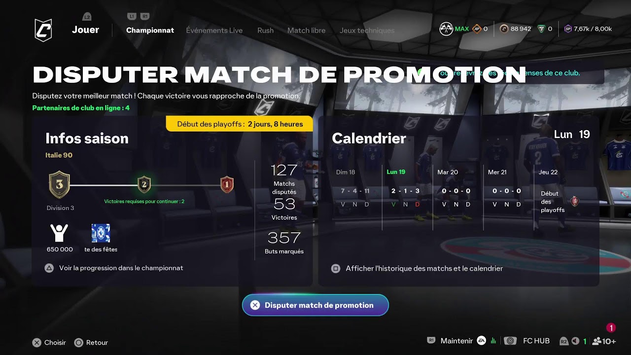 Session compétition VPG