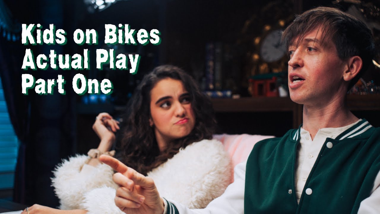 TRAPPED in the Mall! Kids on Bikes Actual Play - PART ONE