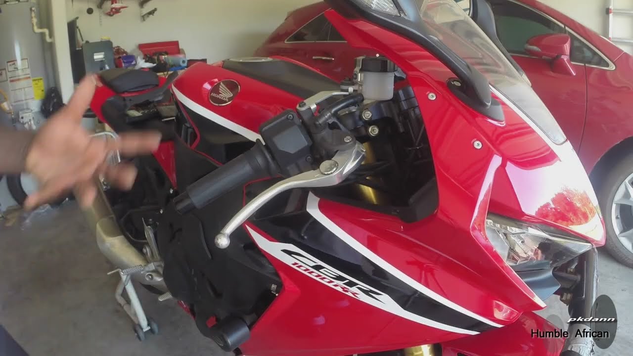 Honda CBR 1000RR Coolant Replacement