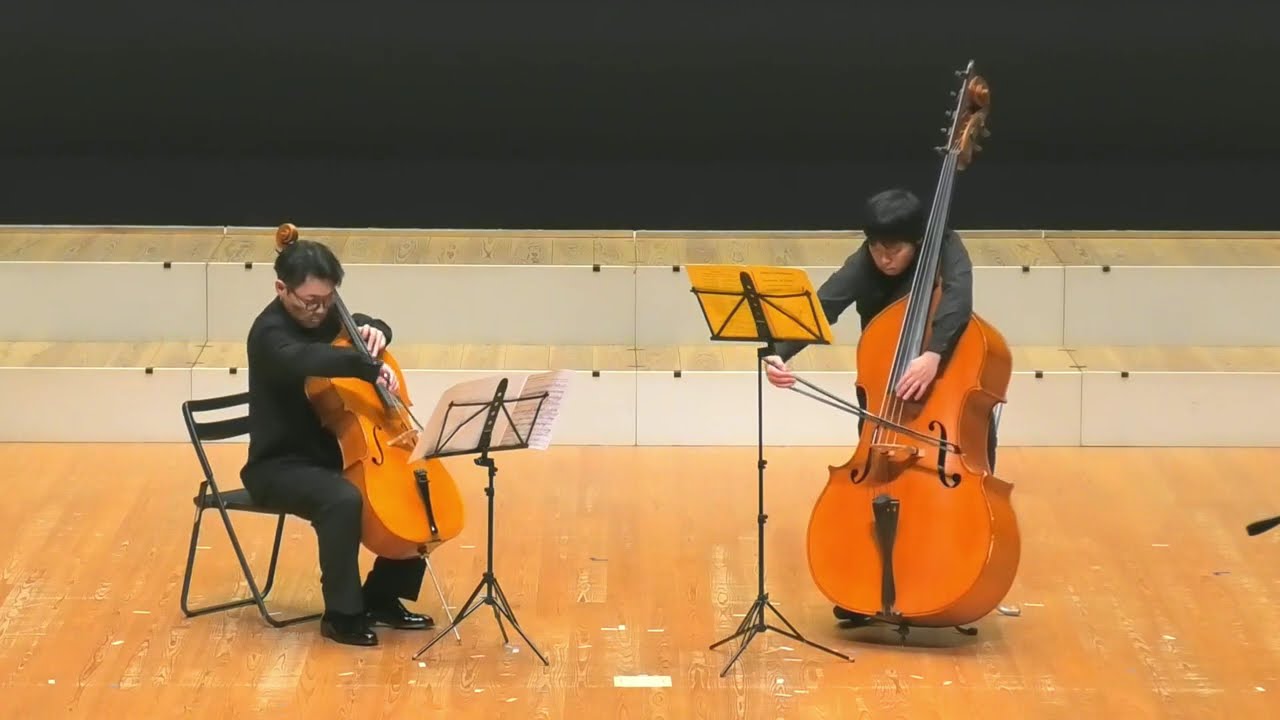 J. Goltermann: Souvenirs de Bellini for Cello and Contrabass