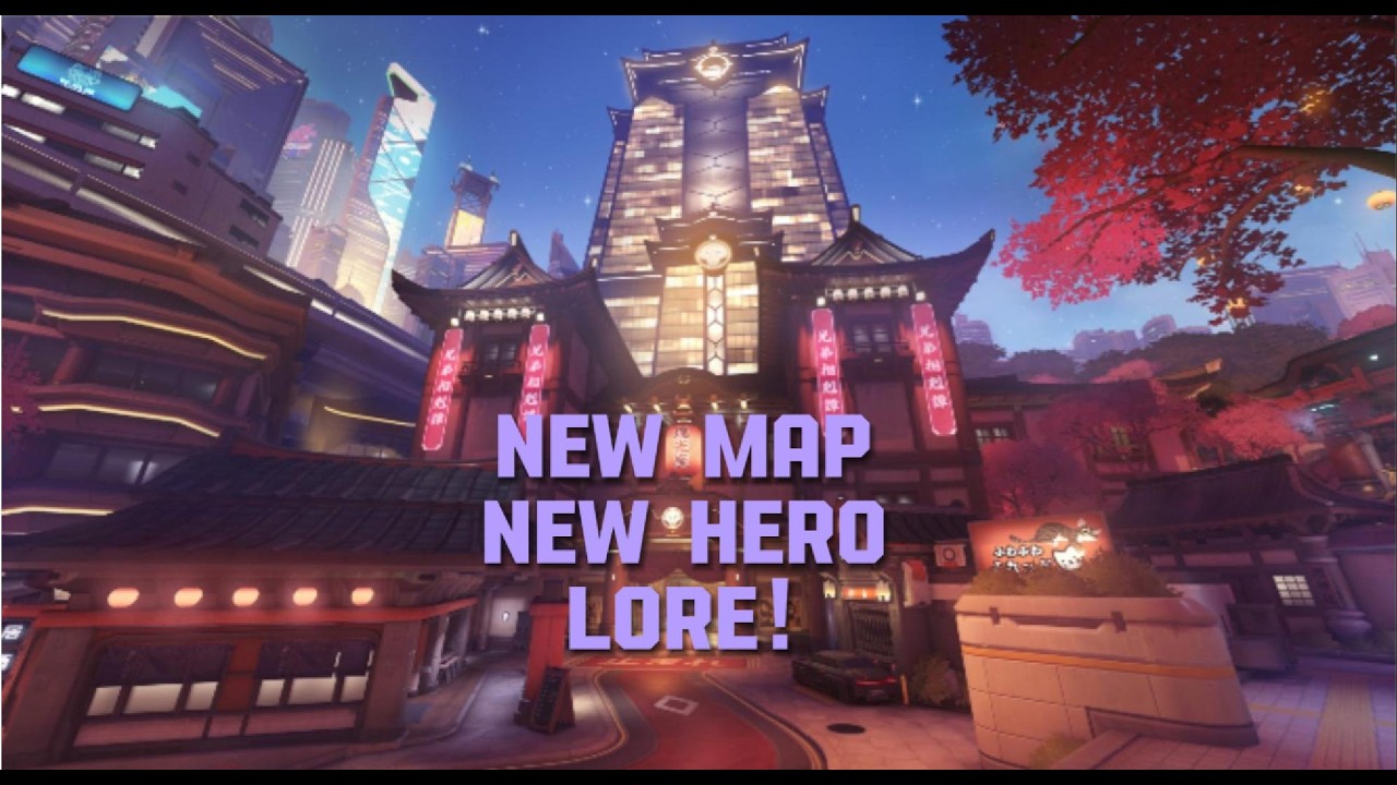 New Map (Neon Junction), New Hero and Lore!