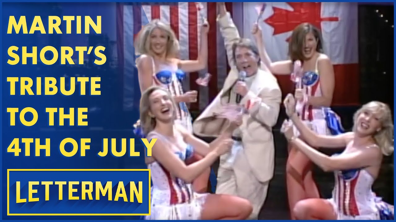 Martin Short's Spectacular Fourth of July Song | Letterman