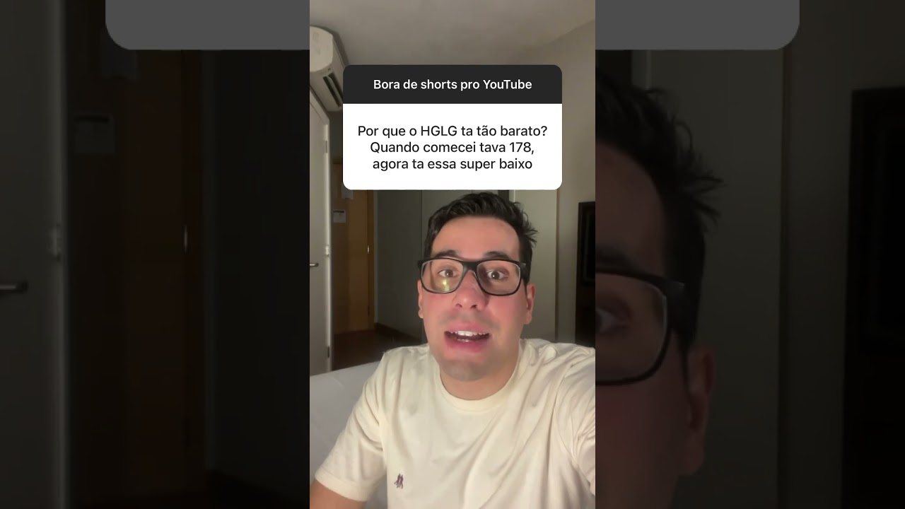 #HGLG11 t&aacute; barato pra caramba