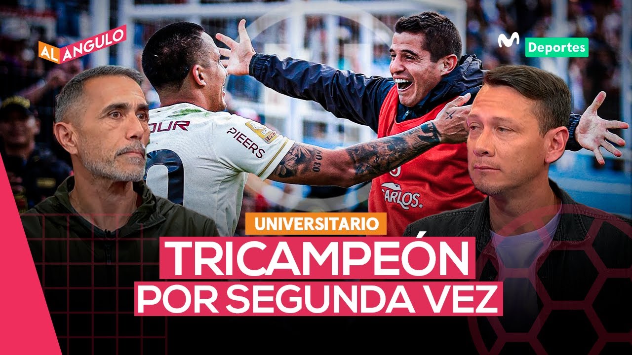UNIVERSITARIO, DOS VECES TRICAMPEÓN DEL FÚTBOL PERUANO  | AL ÁNGULO ⚽🥅