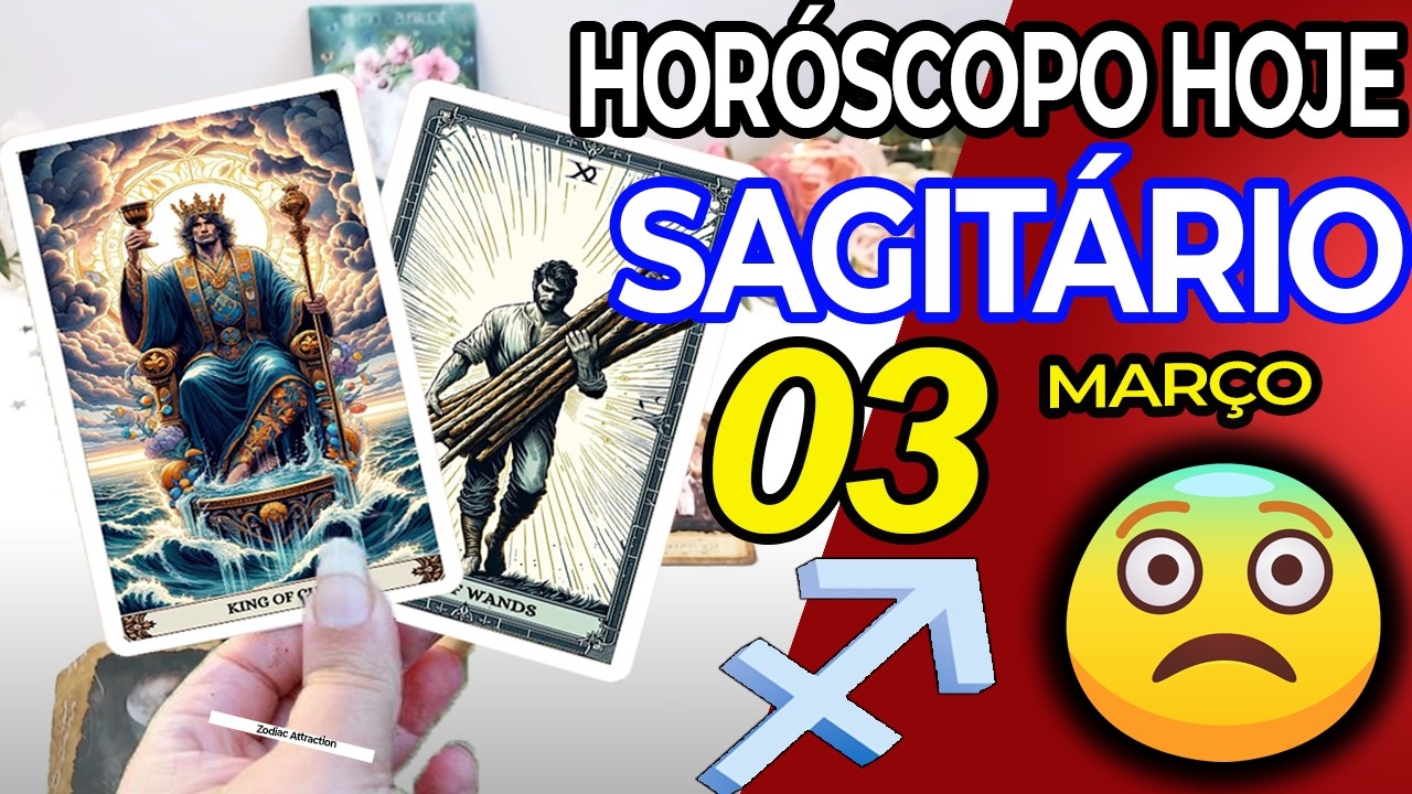 BOOOM💣💥🧨ISSO É ALGO MUITO GRANDE😱🔎 Sagitário ♐ 3 Março 2026 | Horoscopo do dia de hoje ♐ Tarot
