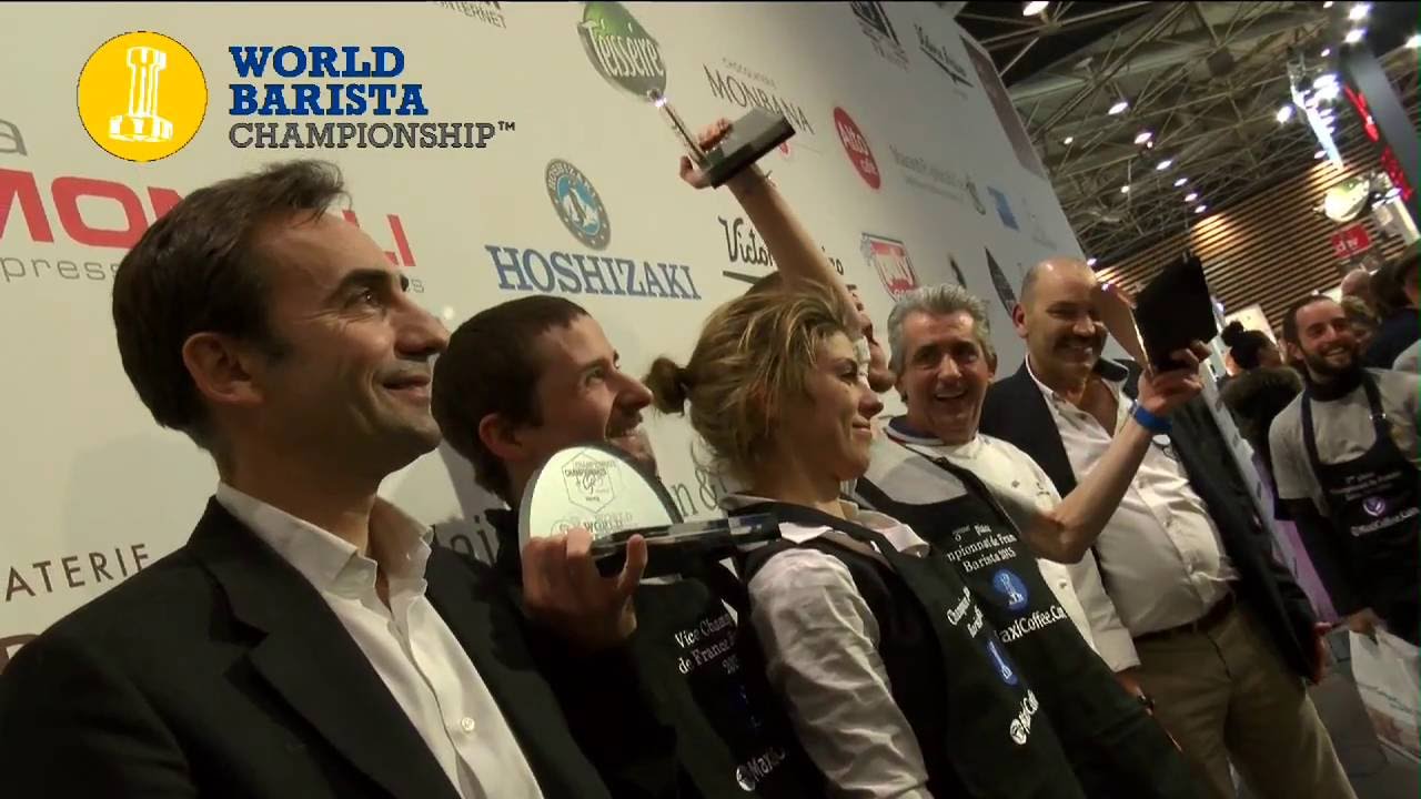 SCAE France Remise Trophees 2015 - Brewers, Latte Art, Barista
