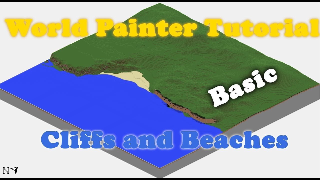World Painter Tutorial: Cliffs and Beaches - Basic
